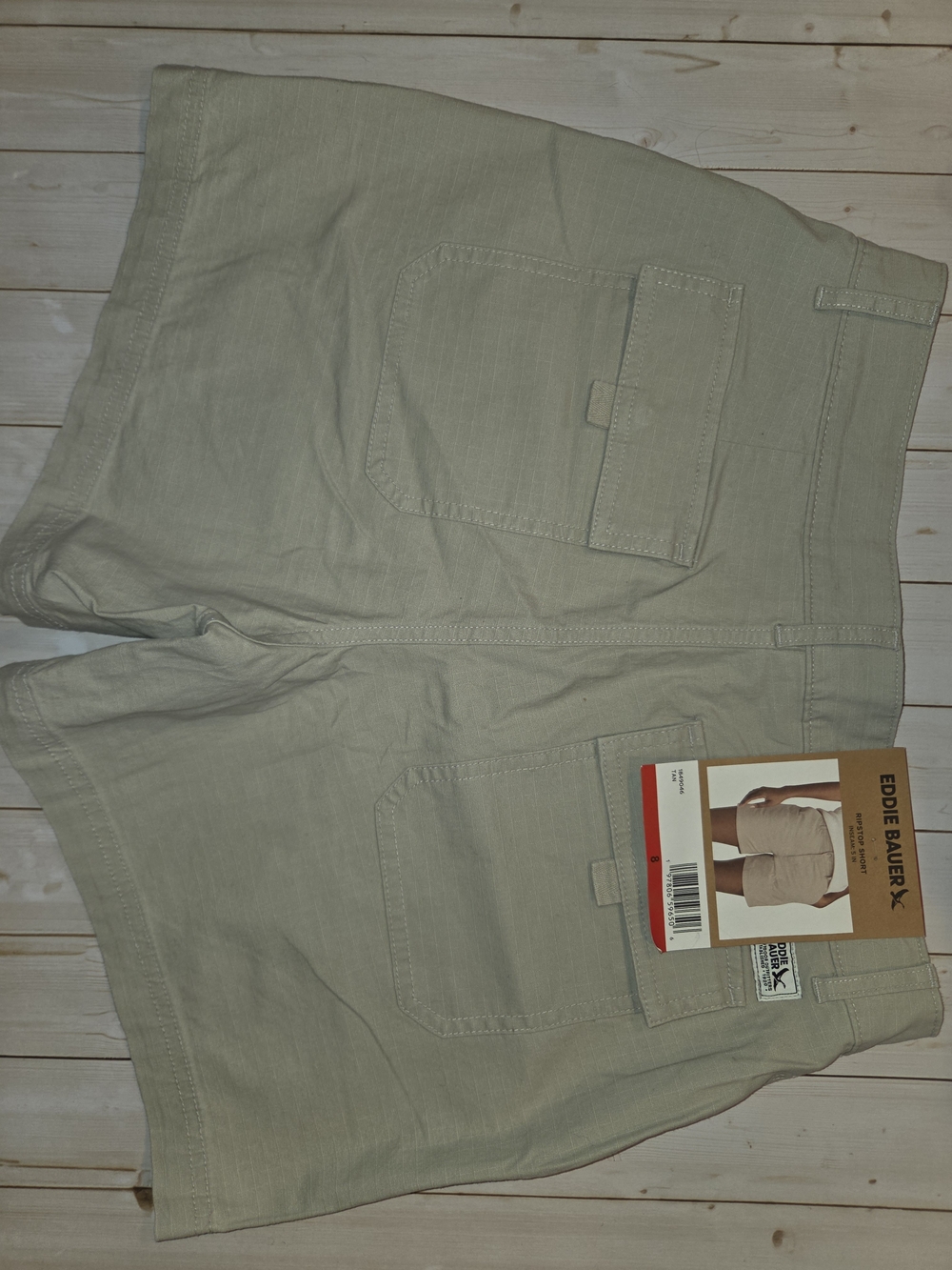 Eddie Bauer Women's Cargo Shorts - Light Taupe